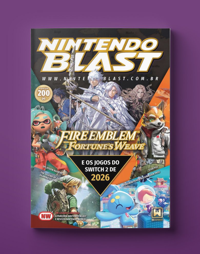 Revista Nintendo Blast nº 200 - Uma Edição Histórica!